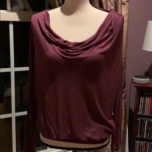 Max Studio cowl neck long sleeve top